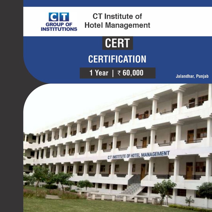 Ct Institute of Hotel Management  -Jalandhar
